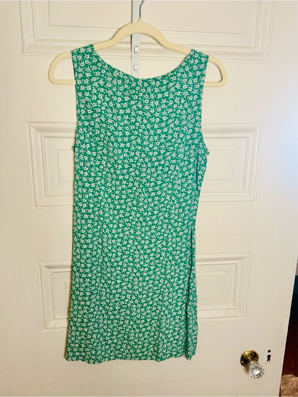 GAP Green Floral Tank Dress